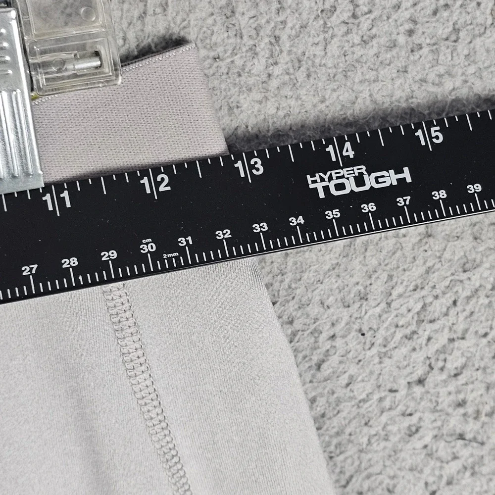 WOLACO Compression Pants Mens L Gray North Moore Athletic Pockets - Picture 6 of 9